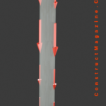 Conceptual Image Showing Driven Pile Residual Stress