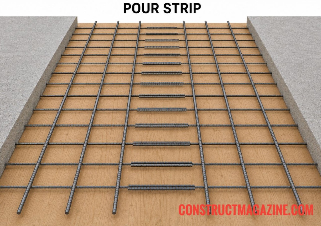 Slab Pour Strips