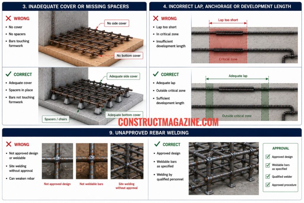 Common Rebar Mistakes to Avoid