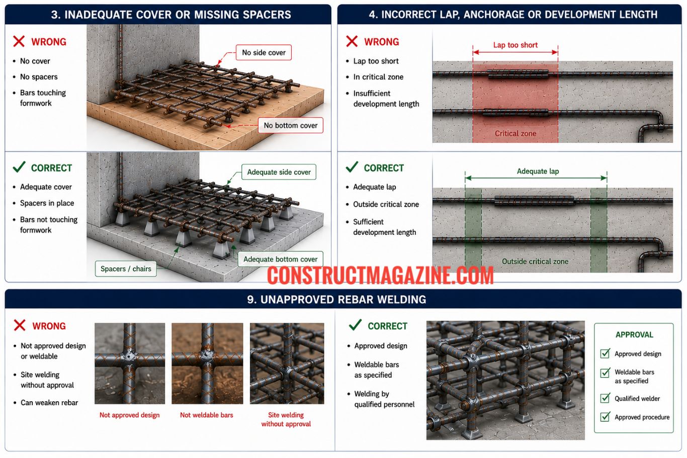 Common Rebar Mistakes